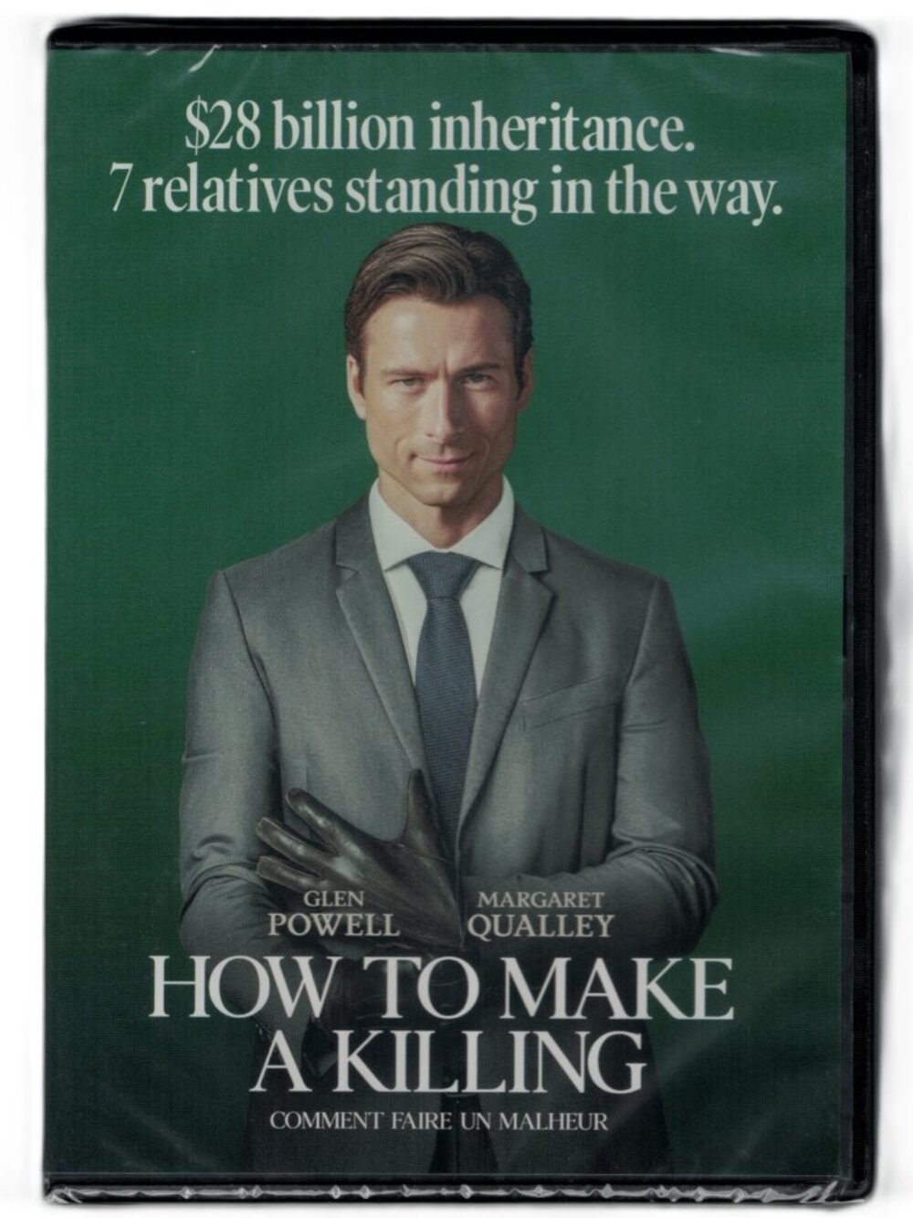 How To Make A Killing (DVD) 2026 Glen Powell, Margaret Qualley NEW